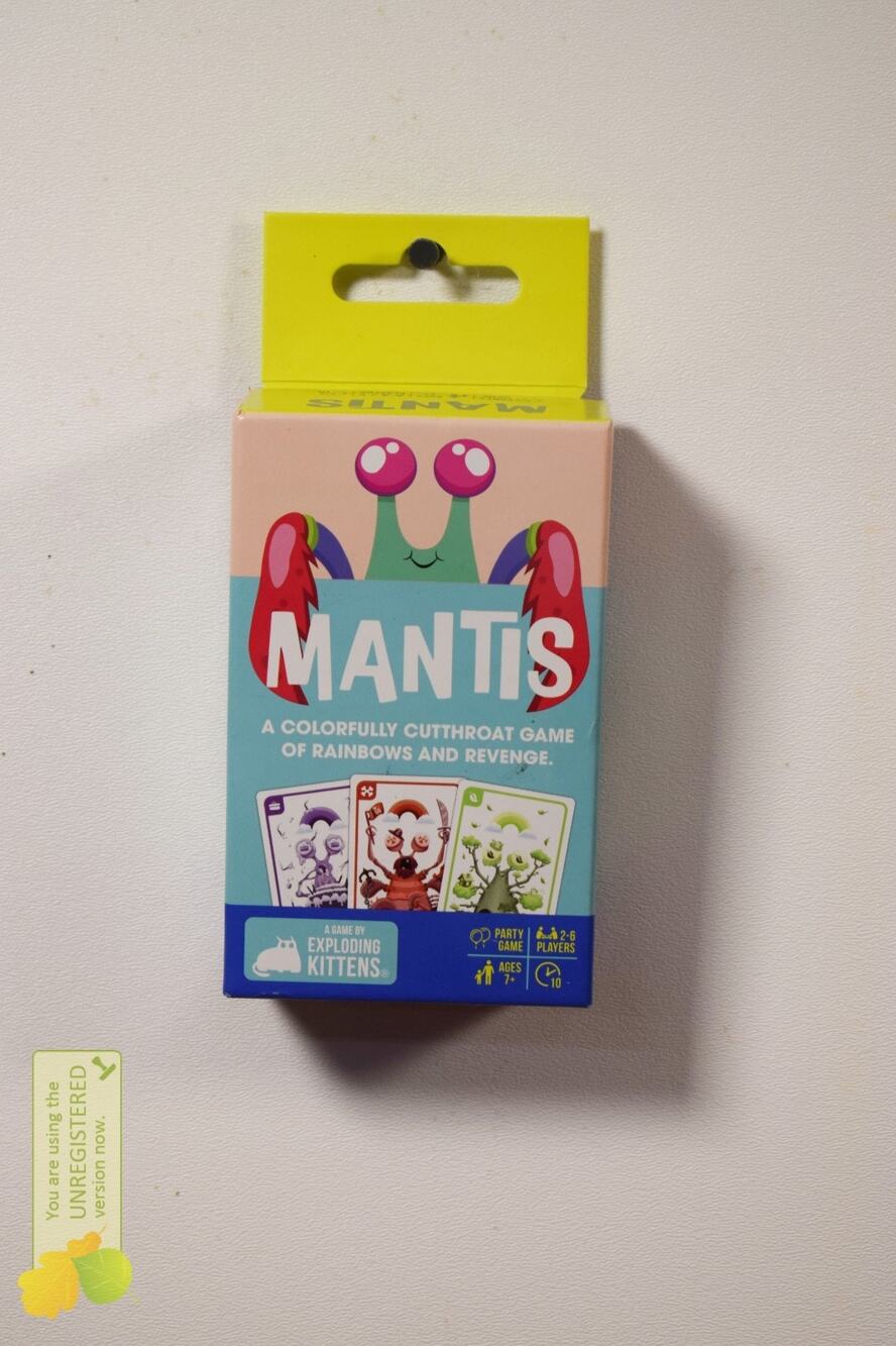 Exploding Kittens Mantis Card Game